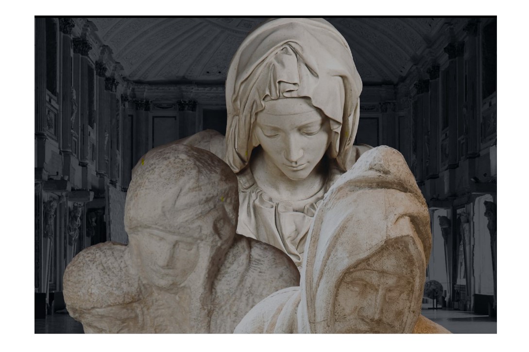 Le tre Pietà di Michelangelo - Tre calchi storici per la Sala delle Cariatidi